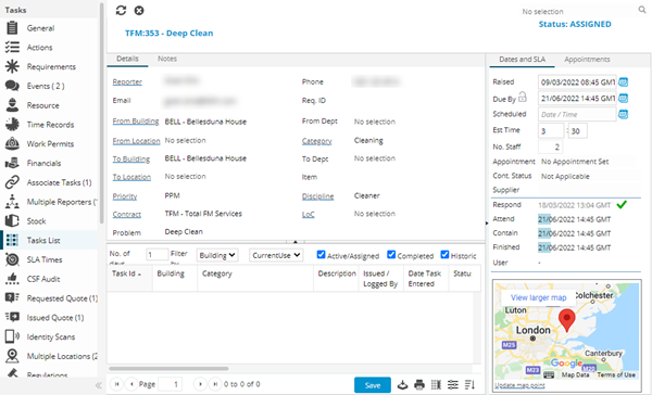 Advanced Helpdesk - Tasks List